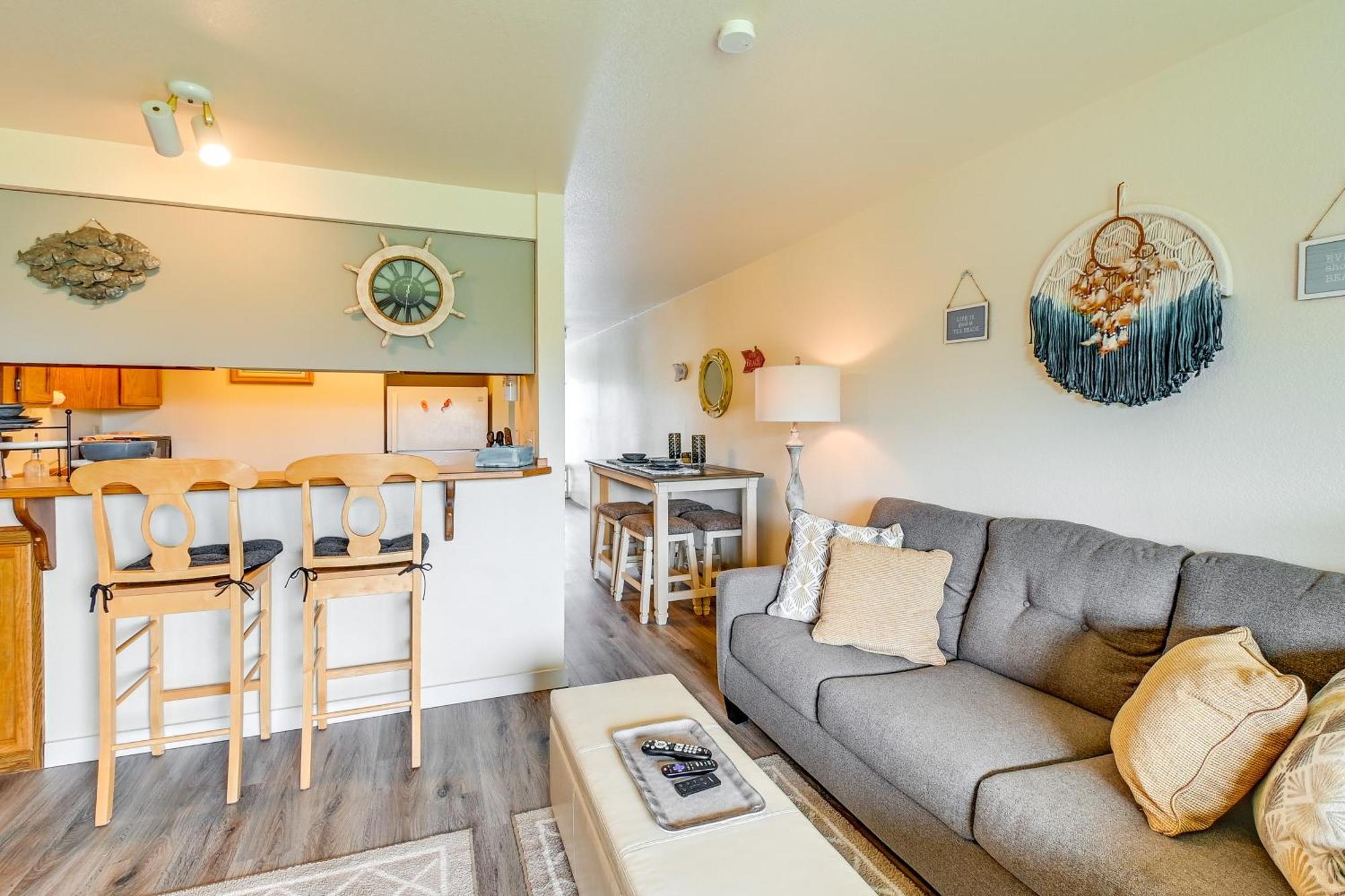 Ocean Shores Condo With Balcony Less Than 1 Mi To Beach! Kültér fotó