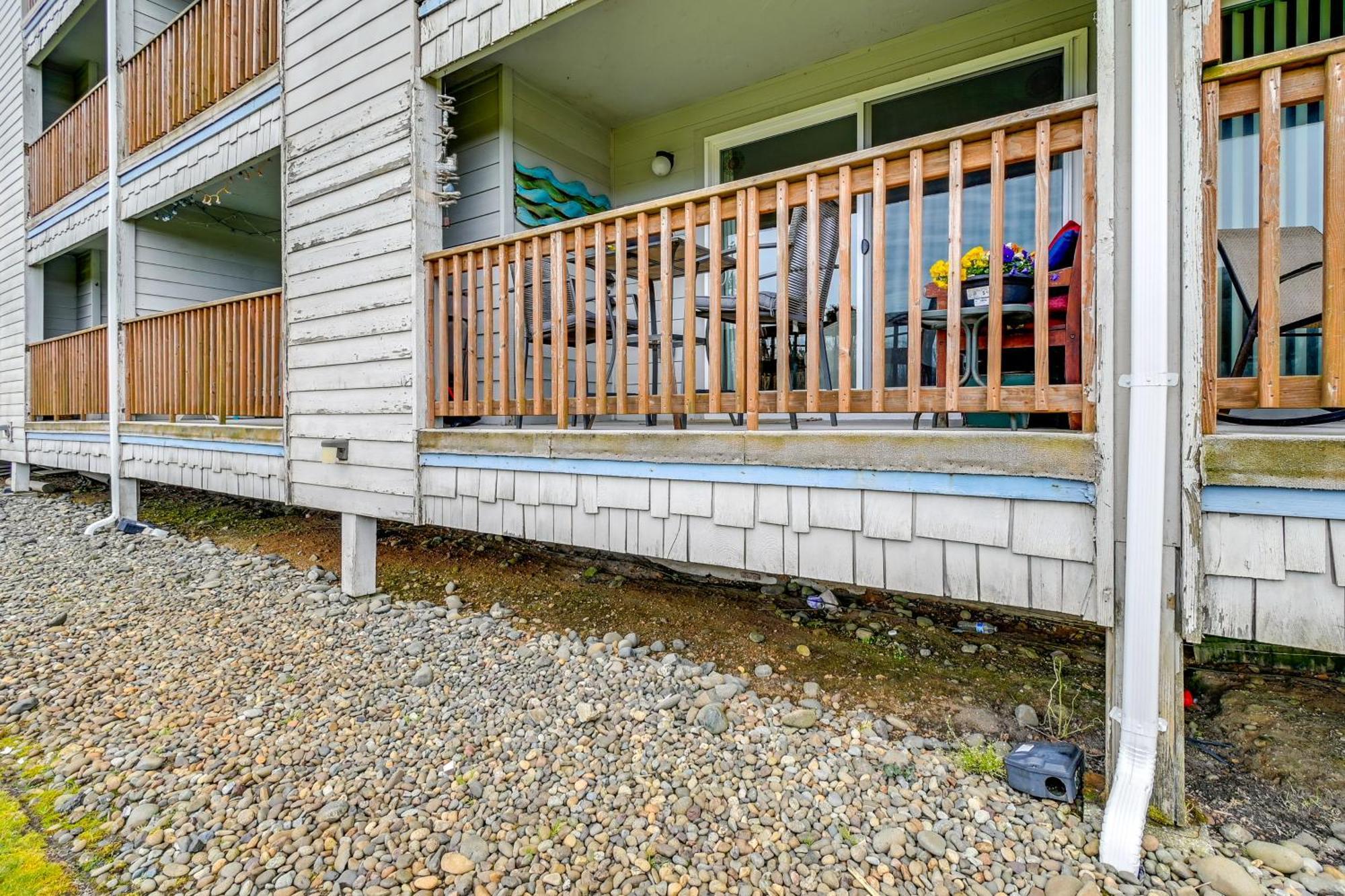 Ocean Shores Condo With Balcony Less Than 1 Mi To Beach! Kültér fotó
